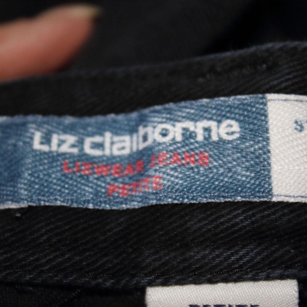 EUC LIZ CLAIBORNE ORIGINAL LIZWEAR JEANS(14S/P) - Picture 7 of 8